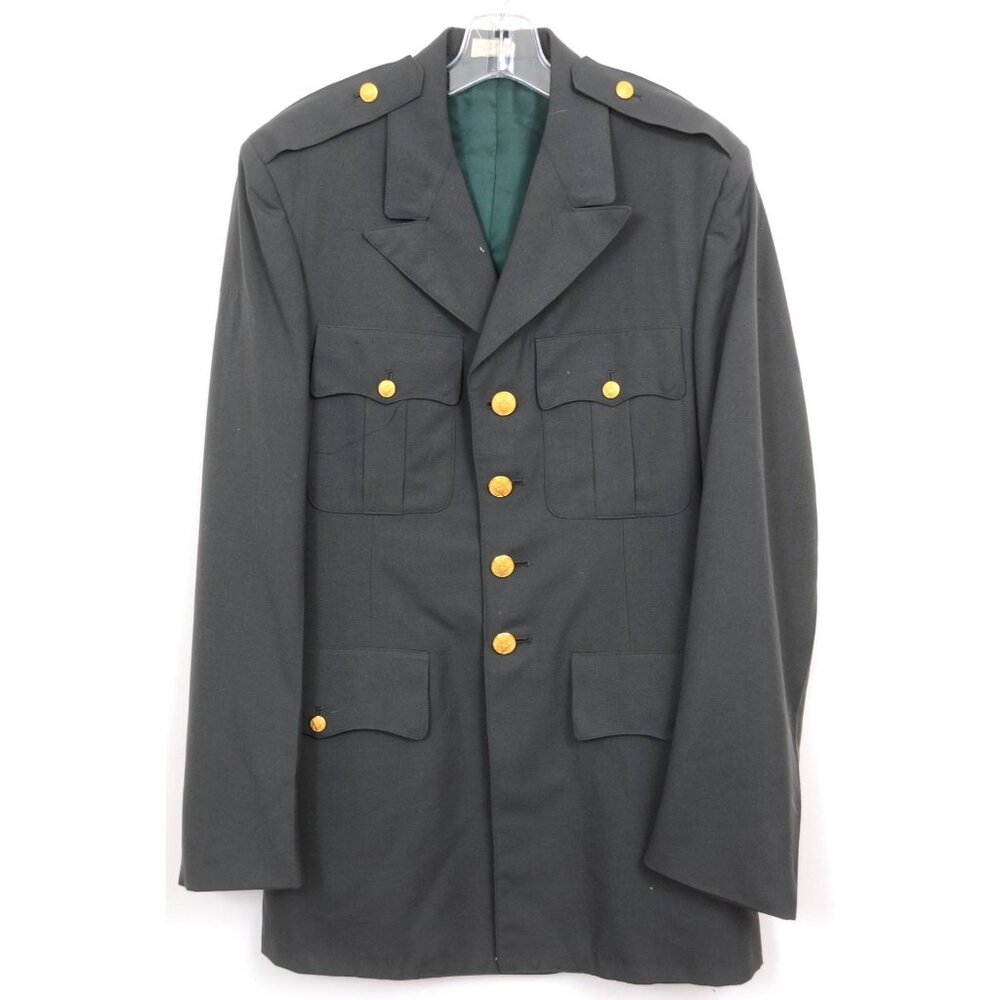 VTG Army Jacket Men 39XL Military Officers Dress Uniform Wool Coat 8405-965-1622